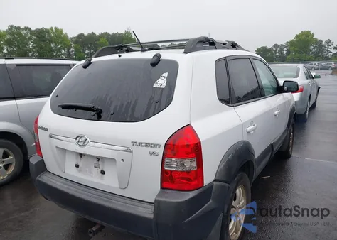 2007 Hyundai Tucson Limited/Se z USA, uszkodzony, nr VIN KM8JN12D17U589117